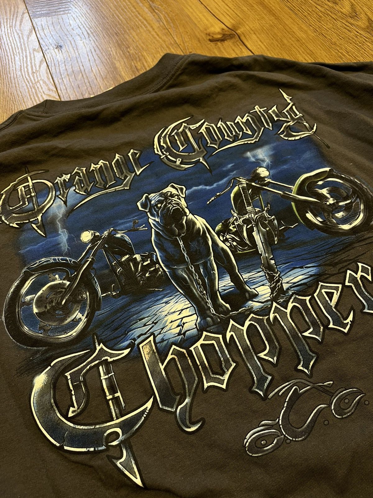 Vintage × West Coast Choppers Y2k Vintage Orange County Choppers Longsleeve Size US XL / EU 56 / 4 - 2 Thumbnail