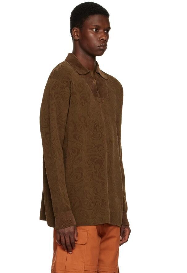 Jacquemus BNWT AW22 JACQUEMUS "LE PAPIER" LE POLO PAISLEY SWEATER S Size US S / EU 44-46 / 1 - 12 Thumbnail