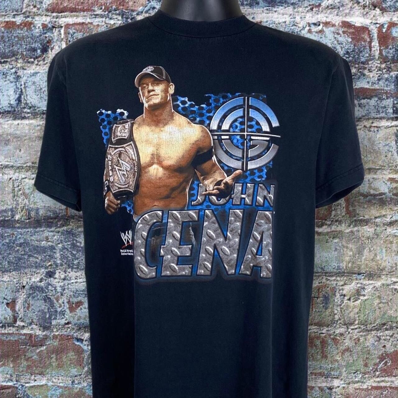 Vintage Vintage 00s WWE Wrestling John Cena Promo Tee T-Shirt | Grailed