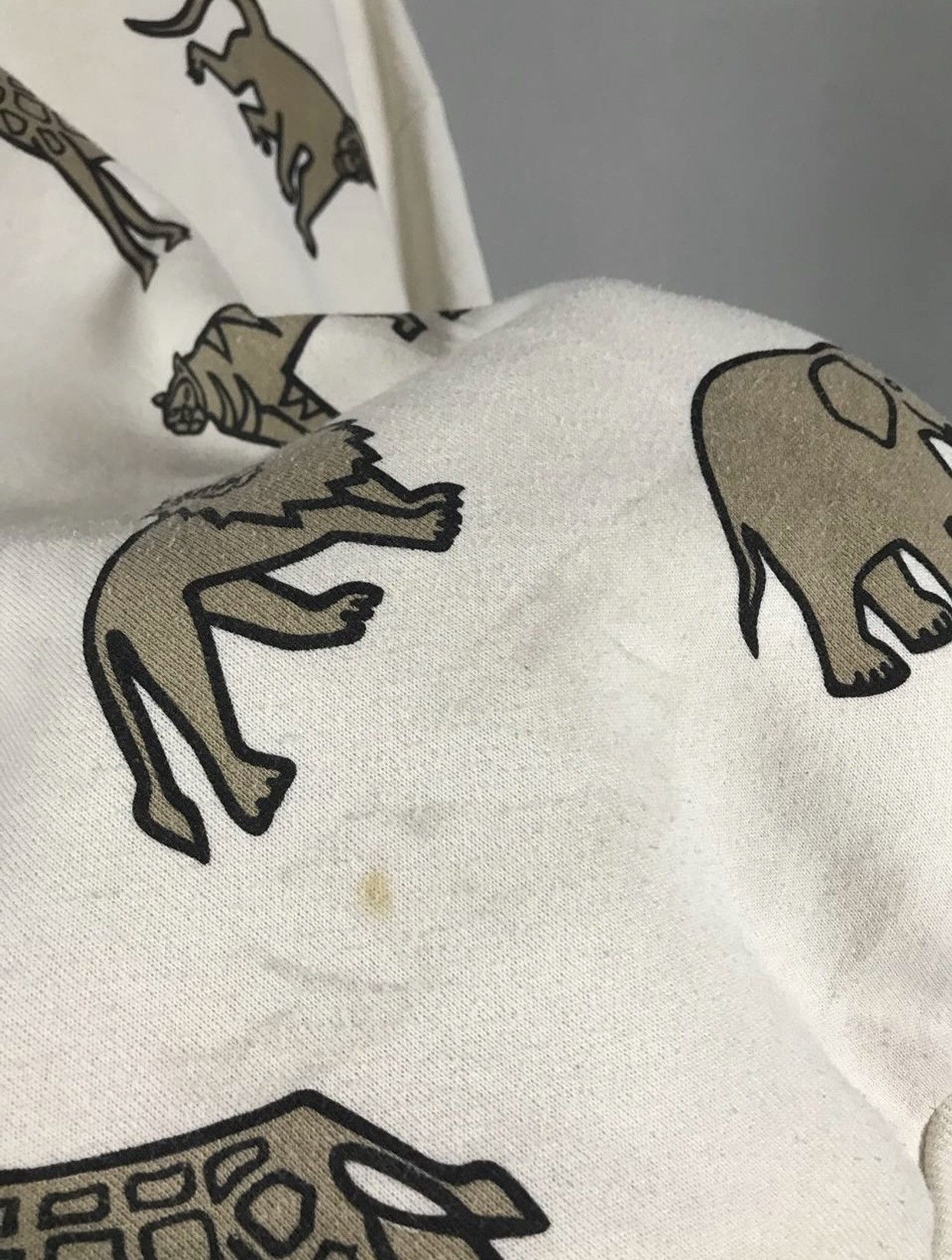 Vintage Animal American vintage overprinted made in USA sweatshirt Size US XL / EU 56 / 4 - 9 Thumbnail