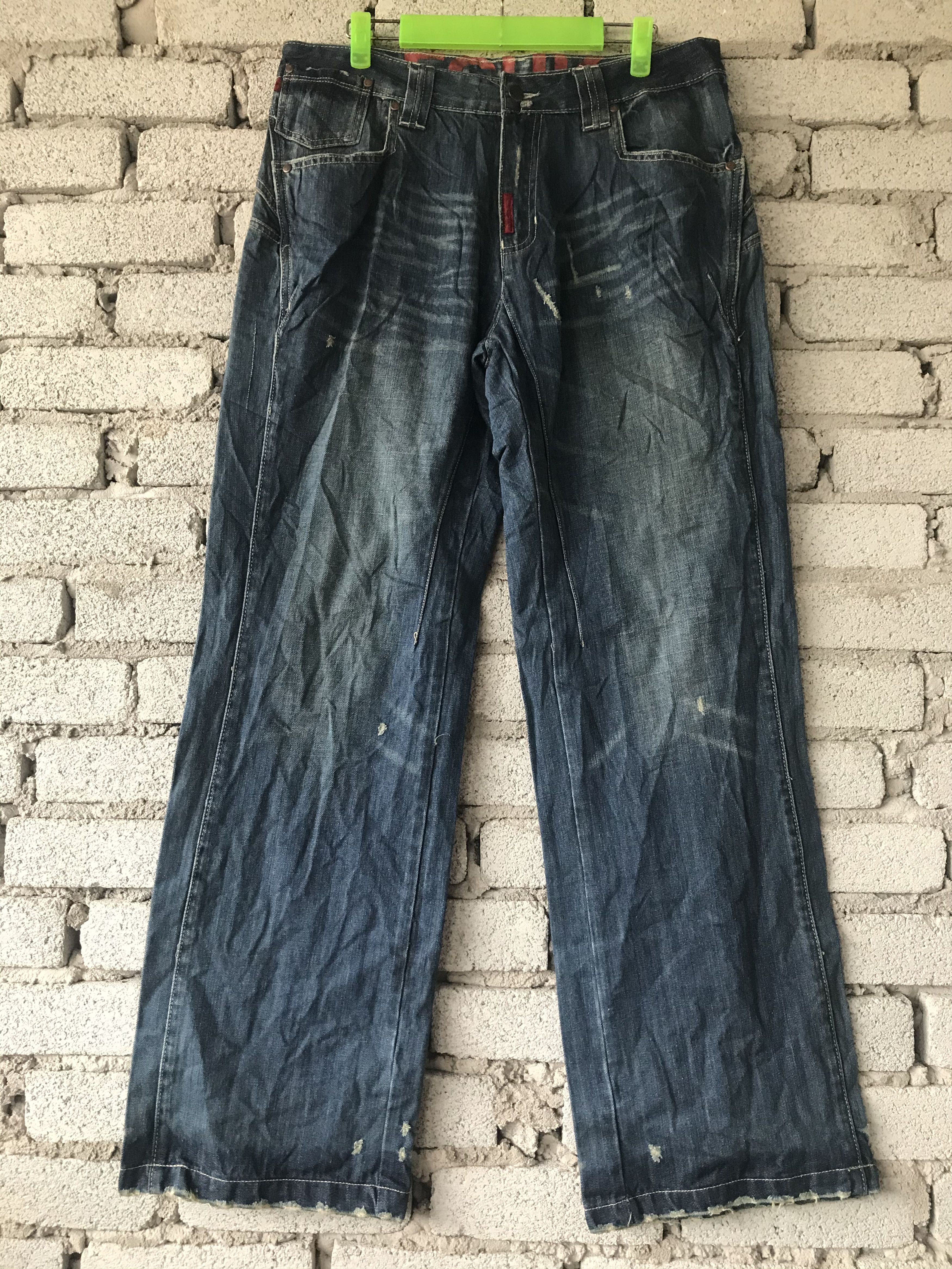 FCUK FCUK Distressed Denim Size US 35 - 1 Thumbnail