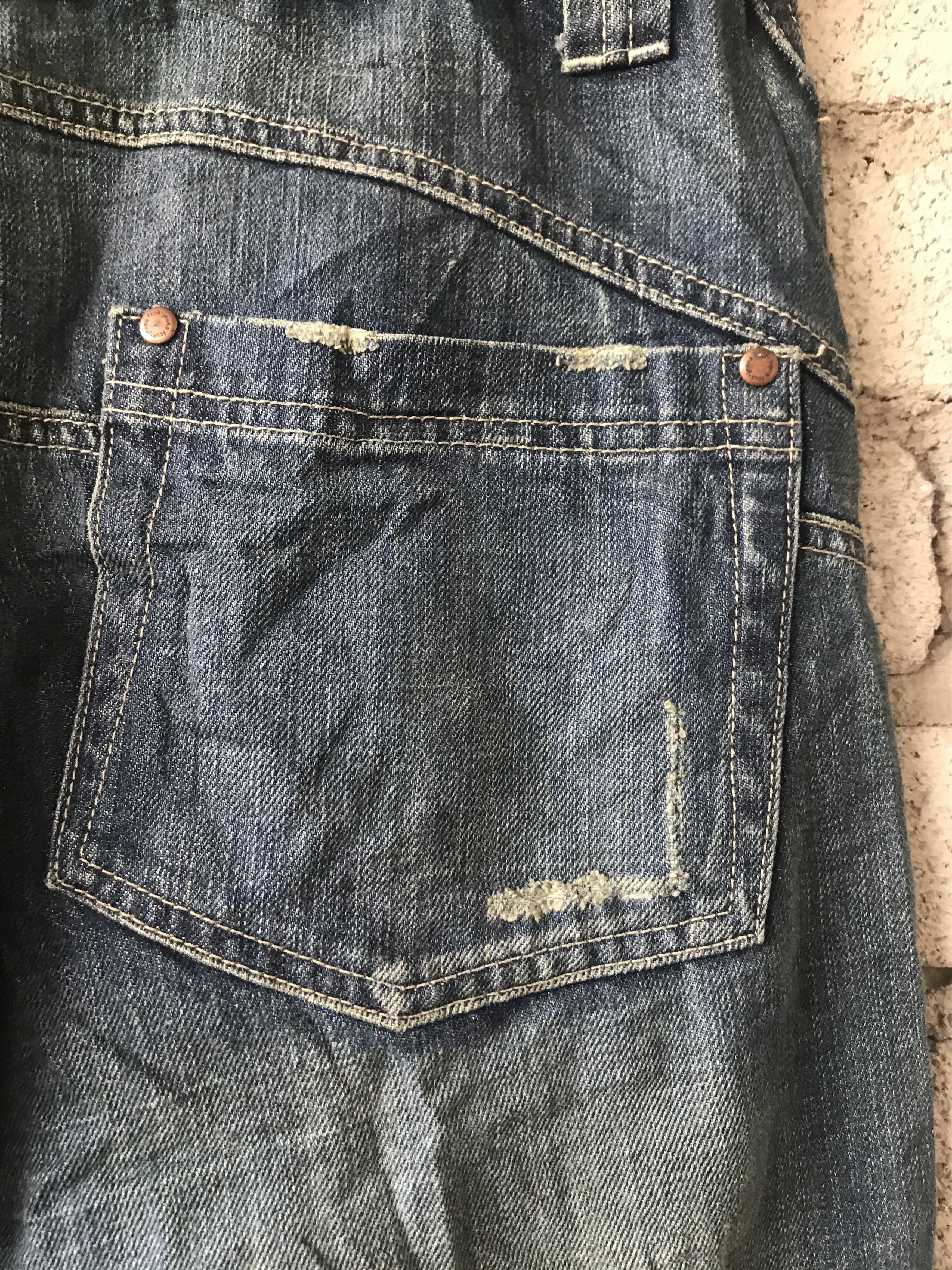 FCUK FCUK Distressed Denim Size US 35 - 9 Thumbnail