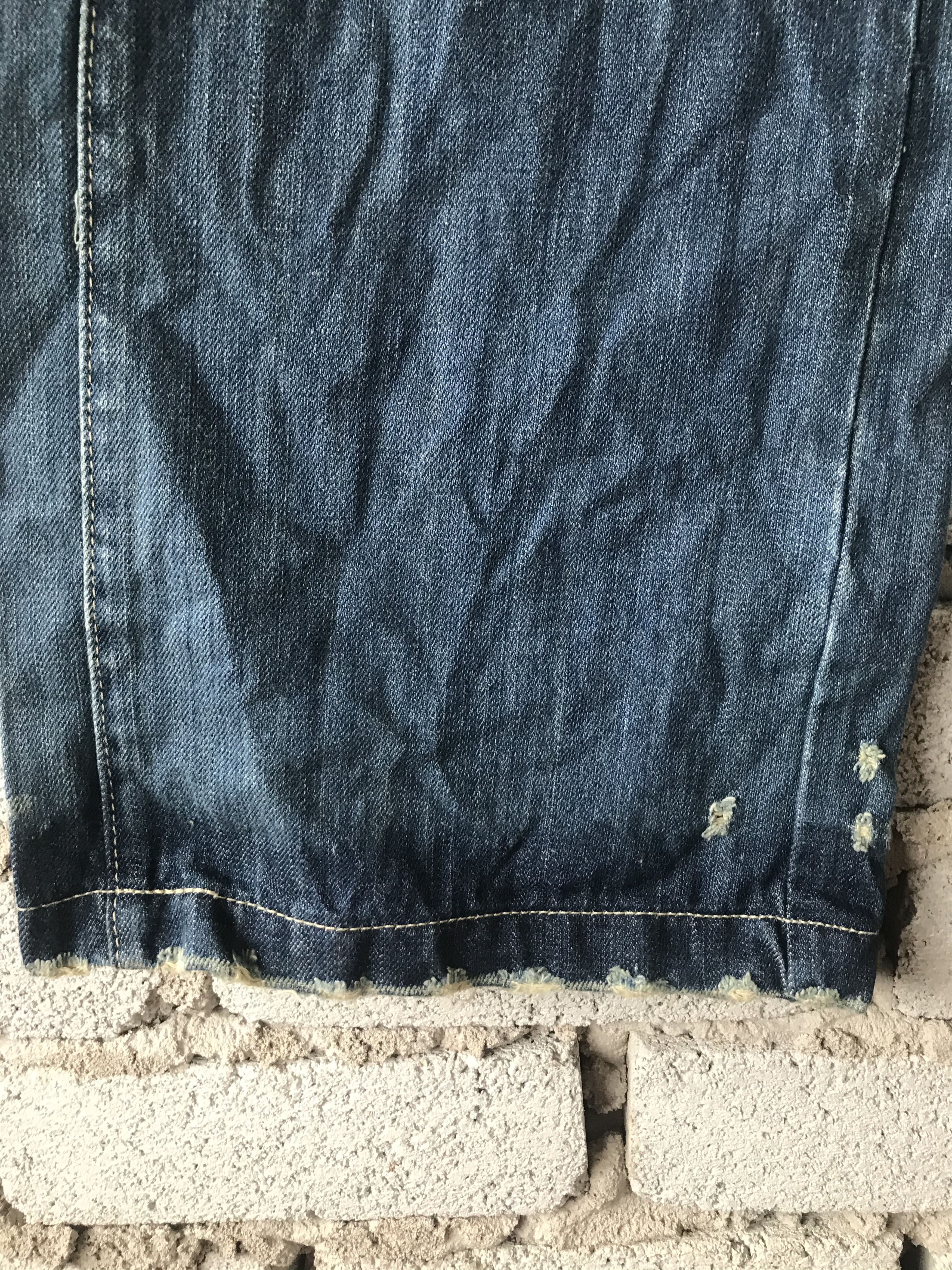 FCUK FCUK Distressed Denim Size US 35 - 3 Thumbnail