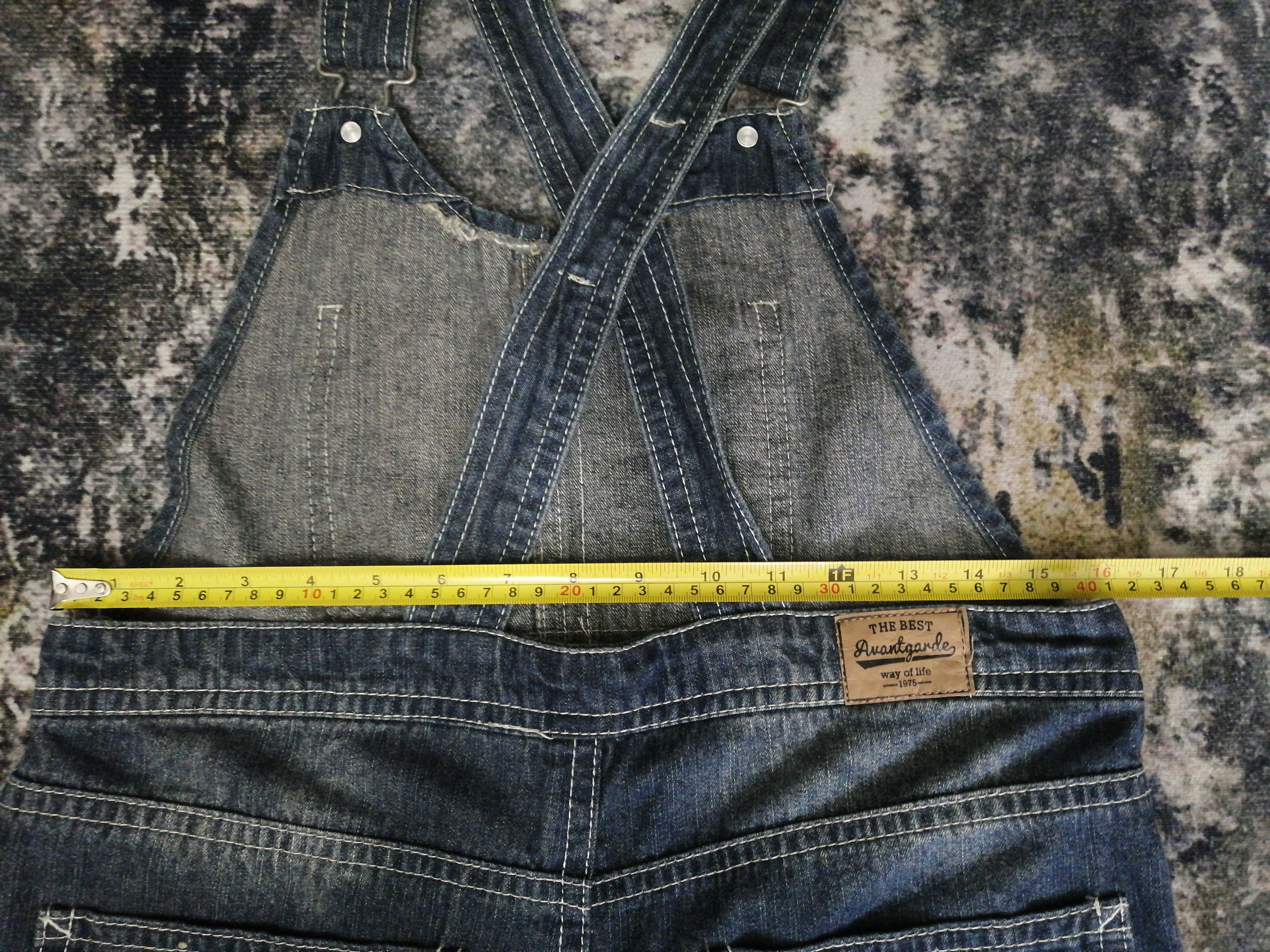 Avant Garde Avant Garde Overall Jeans Size US 32 / EU 48 - 11 Thumbnail