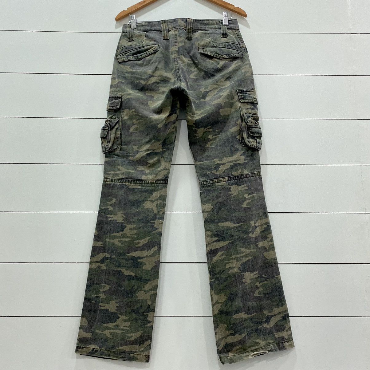 If Six Was Nine × Japanese Brand × Le Grande Bleu (L.G.B.) Semantic Design Tactical Pocket Camo Cargo Pants Size US 30 / EU 46 - 6 Thumbnail