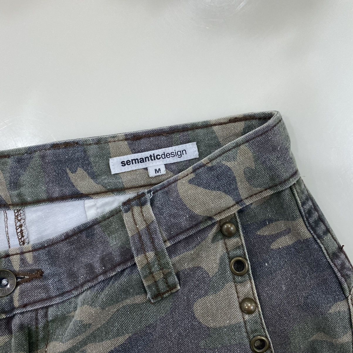 If Six Was Nine × Japanese Brand × Le Grande Bleu (L.G.B.) Semantic Design Tactical Pocket Camo Cargo Pants Size US 30 / EU 46 - 9 Thumbnail