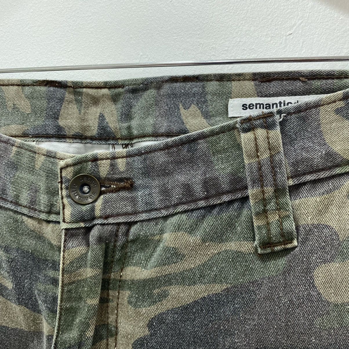 If Six Was Nine × Japanese Brand × Le Grande Bleu (L.G.B.) Semantic Design Tactical Pocket Camo Cargo Pants Size US 30 / EU 46 - 8 Thumbnail