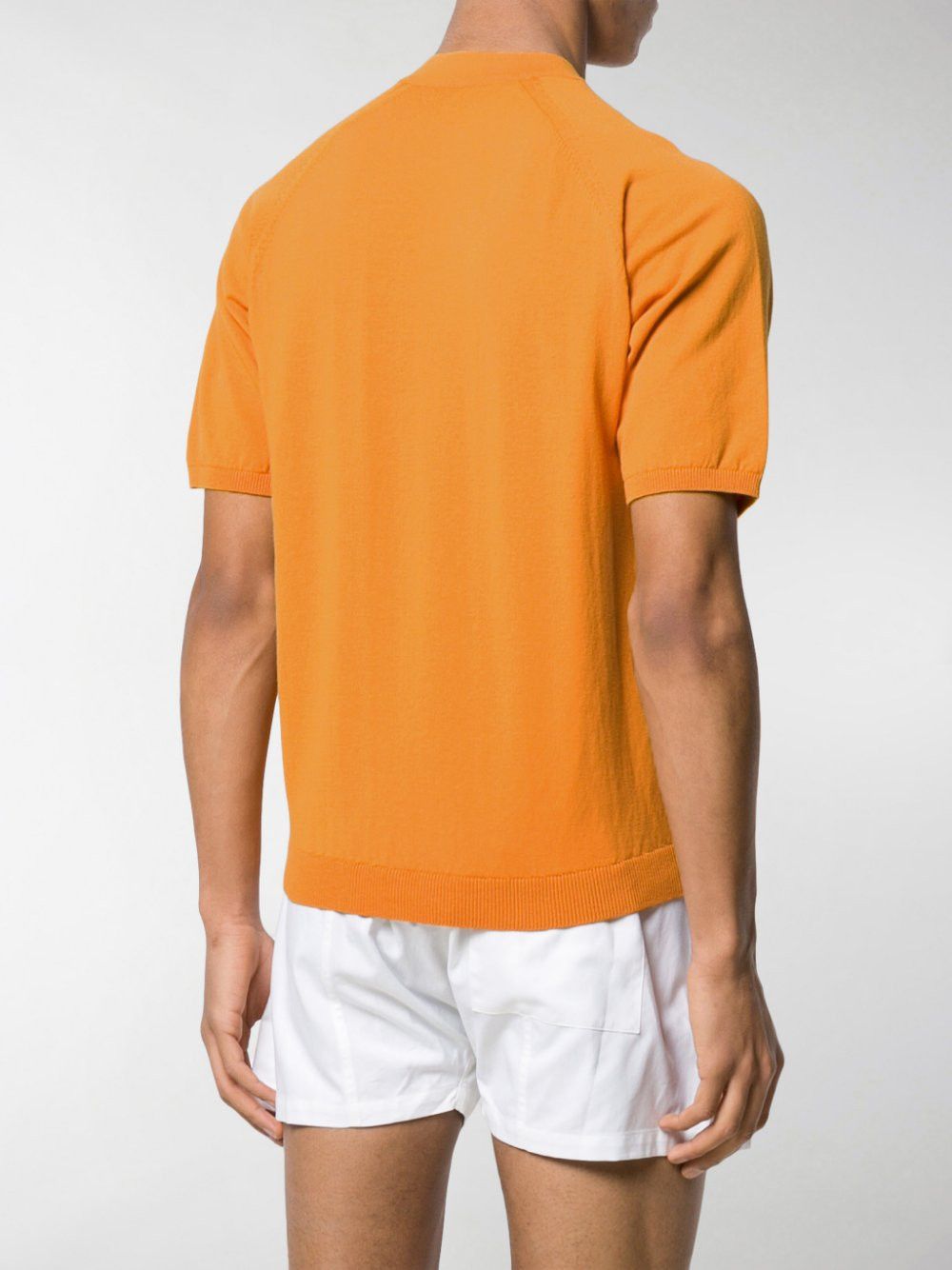 Jacquemus Orange Half-Zip Knitted Top Size US XS / EU 42 / 0 - 5 Thumbnail