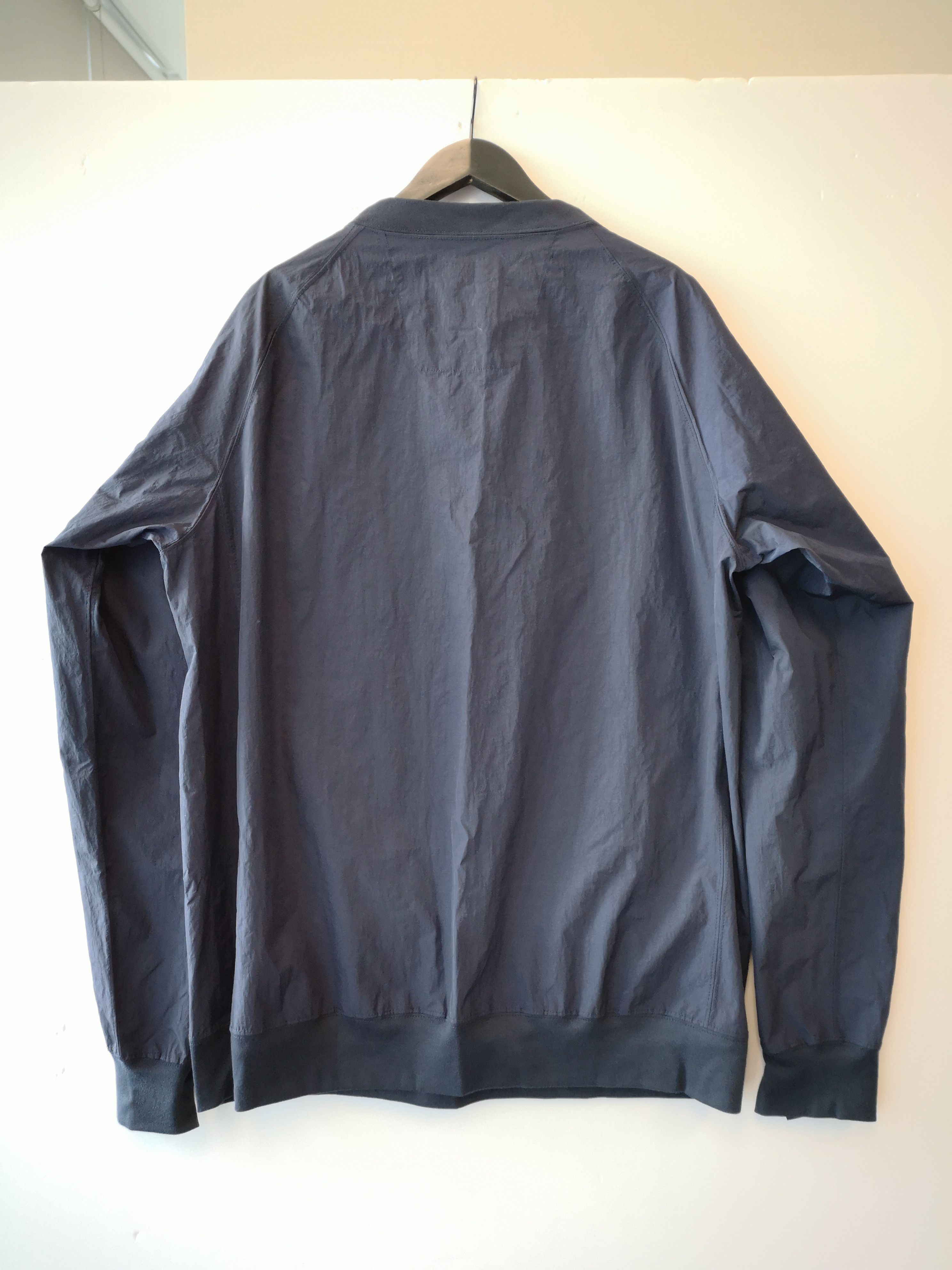 meanswhile Popper nylon sweatshirt in Navy Size US S / EU 44-46 / 1 - 4 Thumbnail