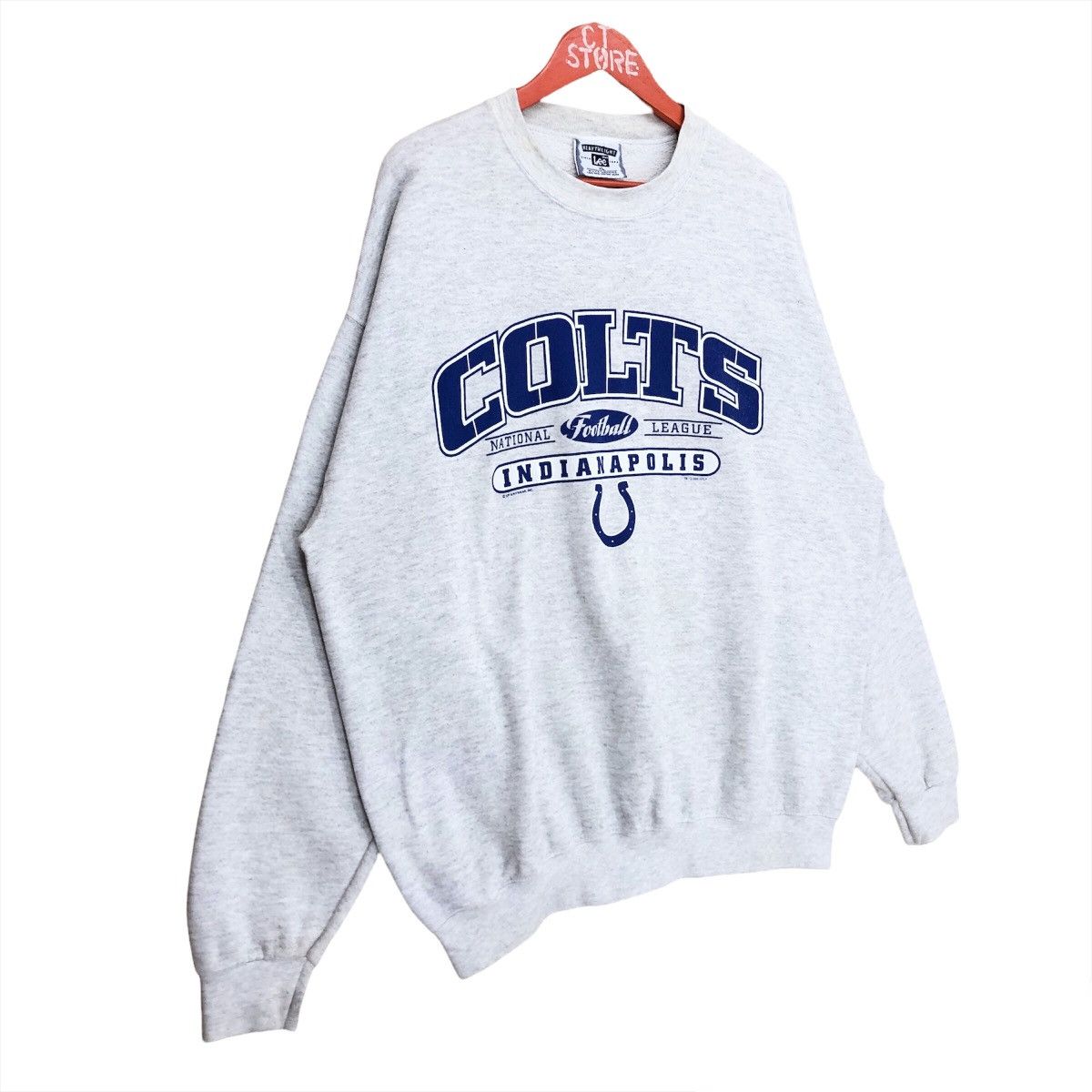 Y2K NFL Colts Indianapolis Football Big Logo Sweatshirt