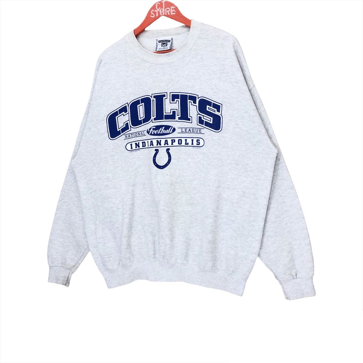Y2K NFL Colts Indianapolis Football Big Logo Sweatshirt