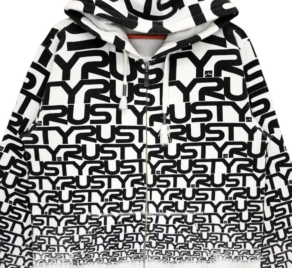 Rusty Rusty All Over Print Zipper Hoodie Size US L / EU 52-54 / 3 - 4 Thumbnail