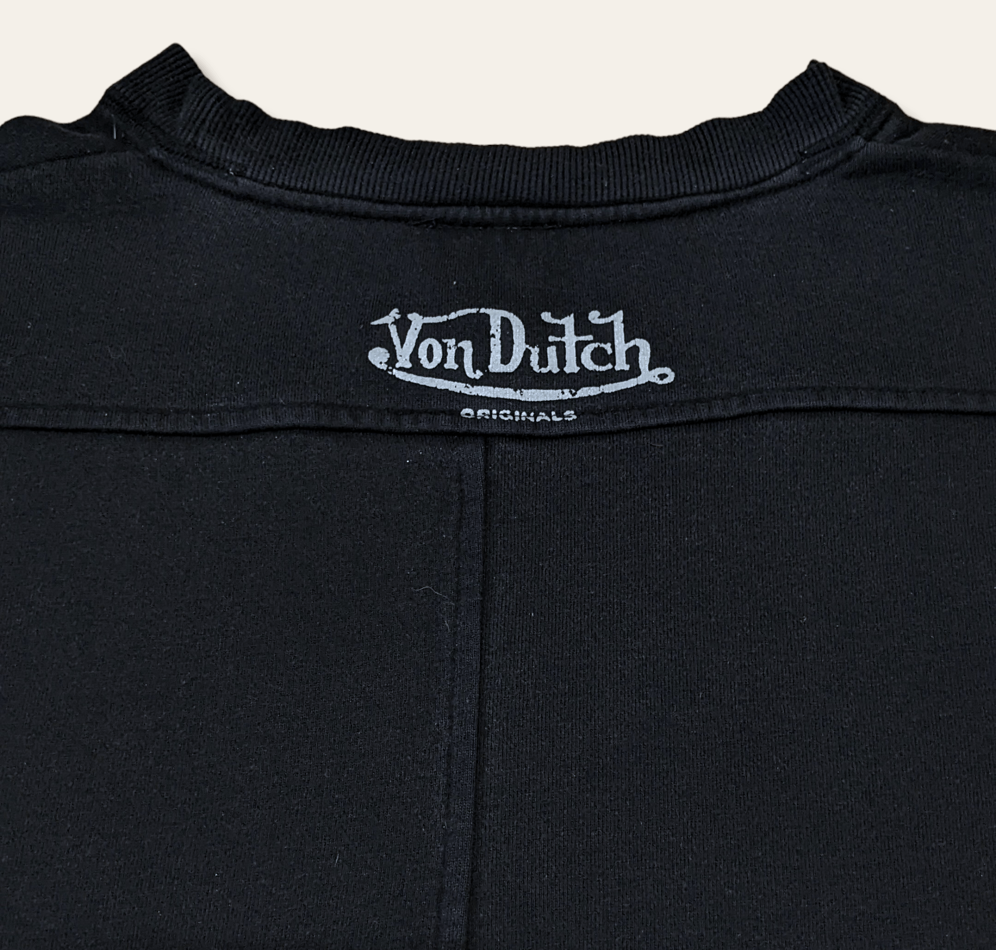 Vintage × Von Dutch Vintage Von Dutch Kustom Made Crop Sweatshirt Size M / US 6-8 / IT 42-44 - 5 Thumbnail