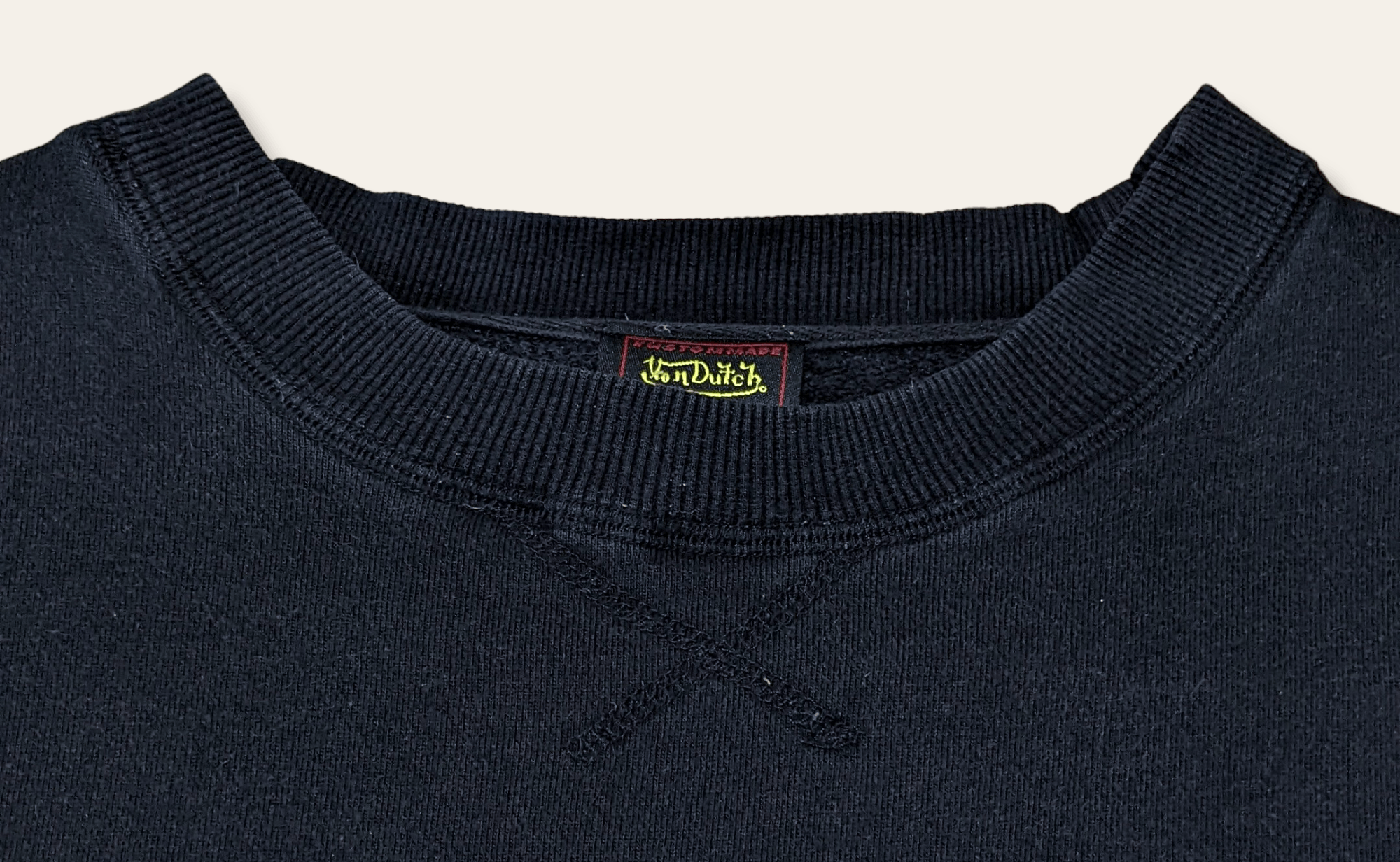 Vintage × Von Dutch Vintage Von Dutch Kustom Made Crop Sweatshirt Size M / US 6-8 / IT 42-44 - 8 Thumbnail