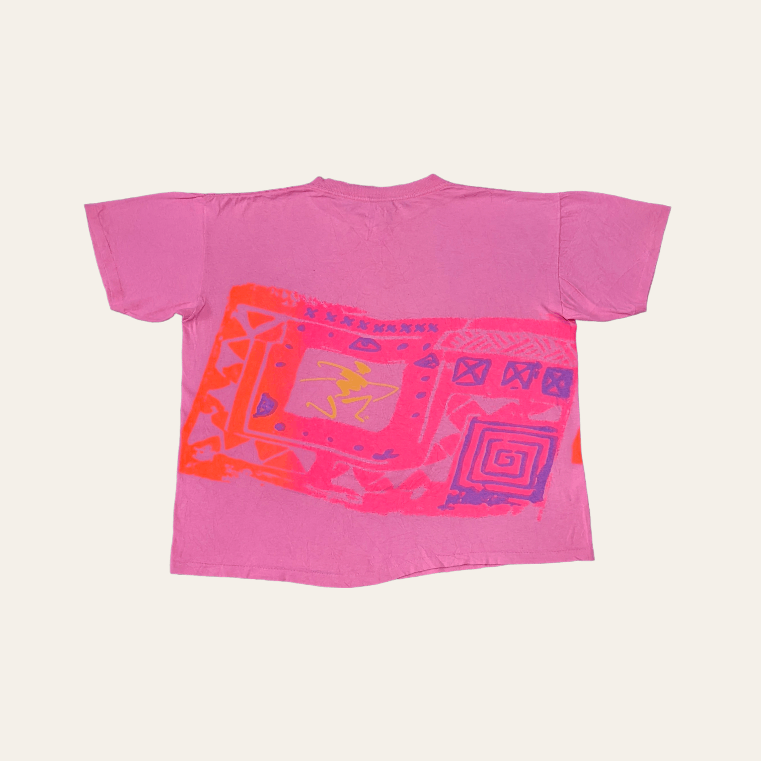 Ocean Pacific × Vintage Vintage 80s 90s Ocean Pacific Surf Tribal T shirt Size US M / EU 48-50 / 2 - 2 Thumbnail