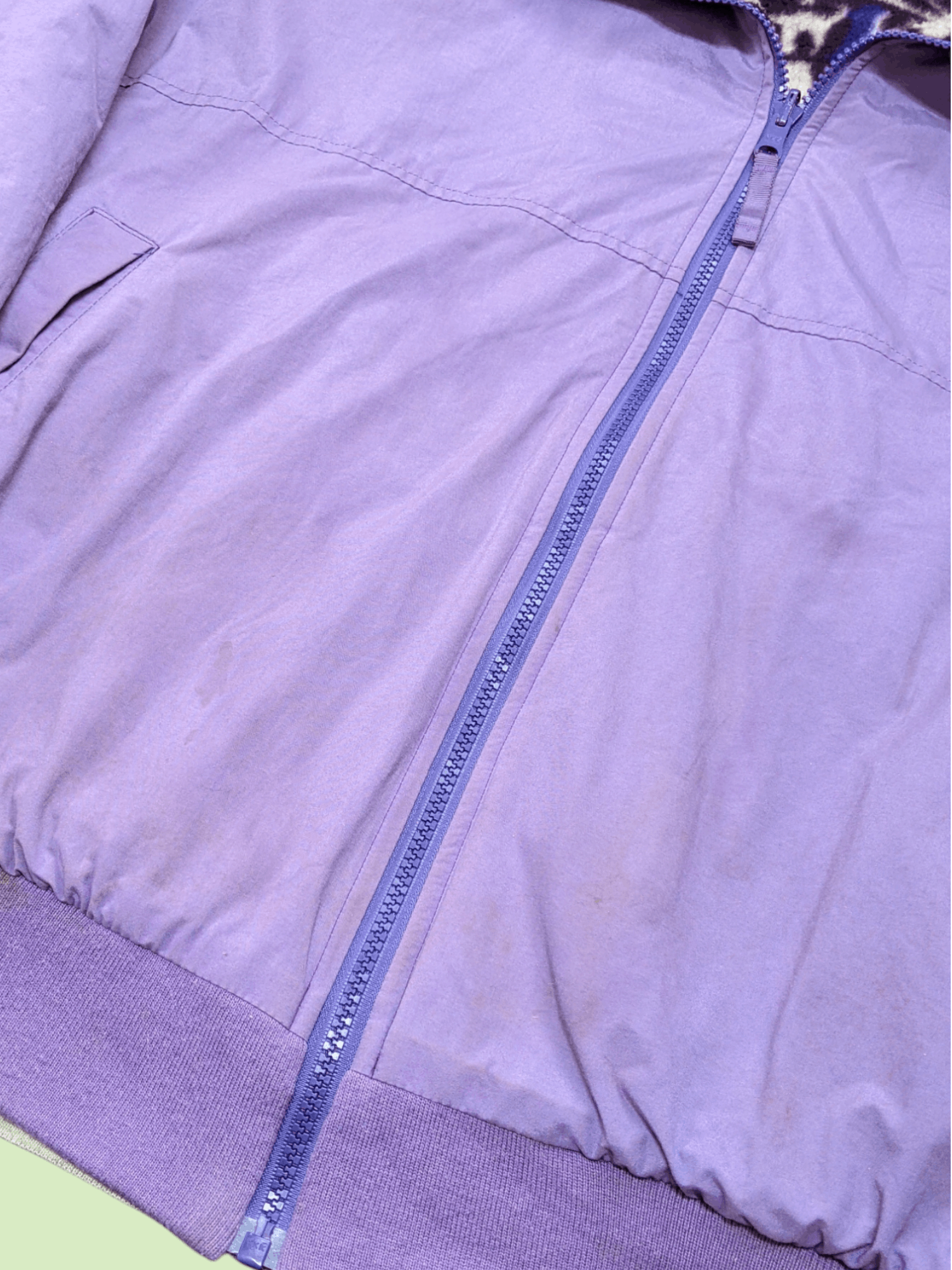 Helly Hansen × Vintage Rare Vtg 90s Helly Hansen Floral Fleece Reversible Jacket Size US XL / EU 56 / 4 - 13 Thumbnail