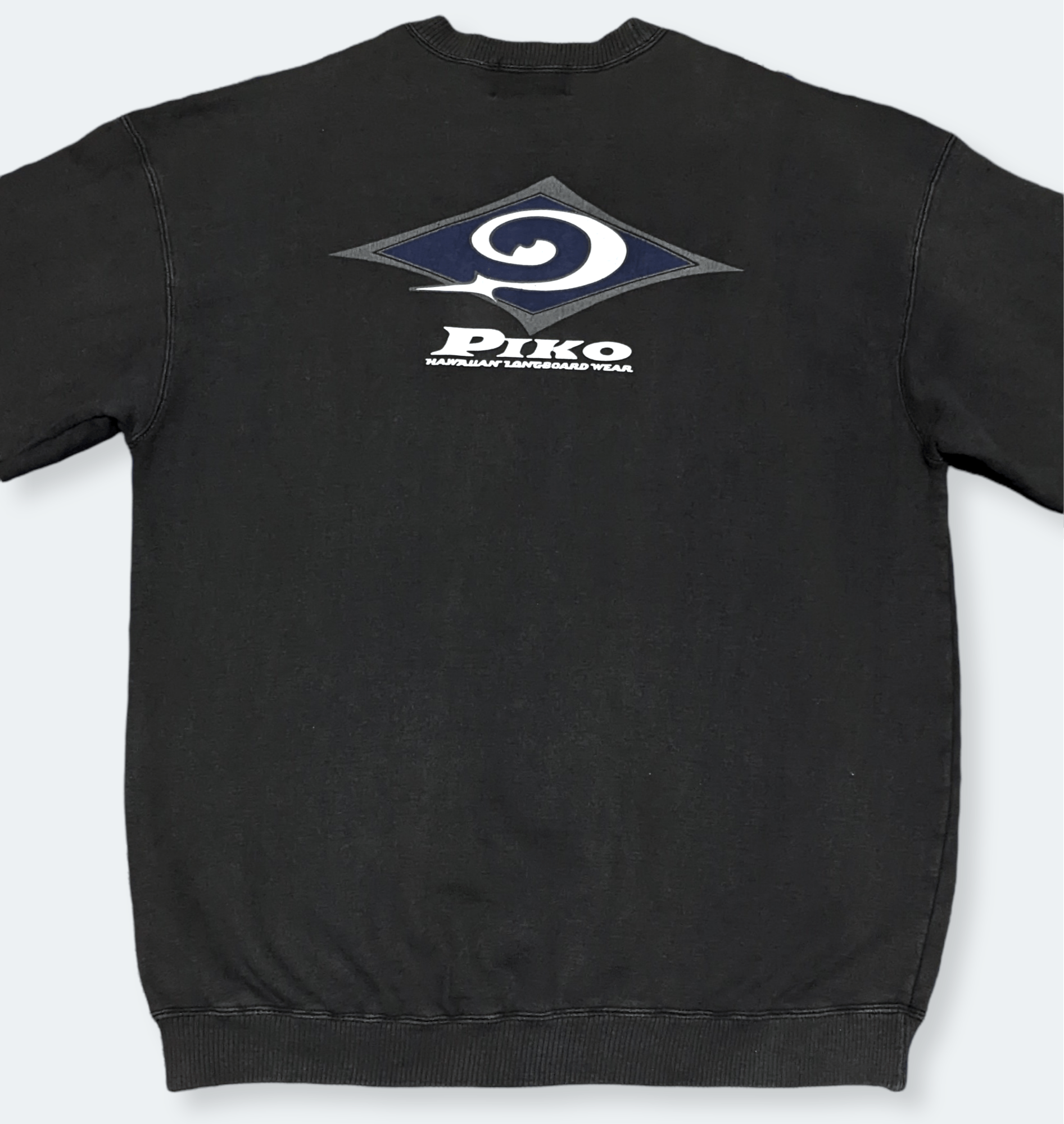 Billabong × Vintage Vintage 90s Piko Surfboards Logo Faded Sweatshirt Size US L / EU 52-54 / 3 - 5 Thumbnail
