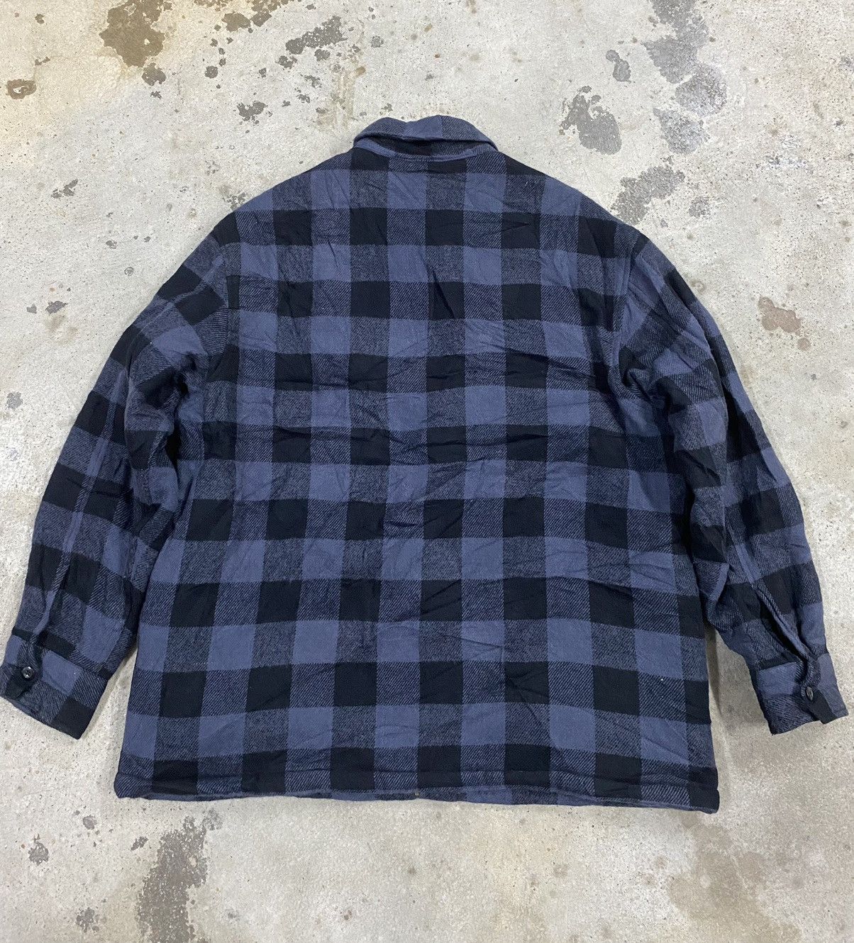Flannel × Japanese Brand VILLAND WOOL ZIP FLANNEL JACKET Size US M / EU 48-50 / 2 - 7 Thumbnail