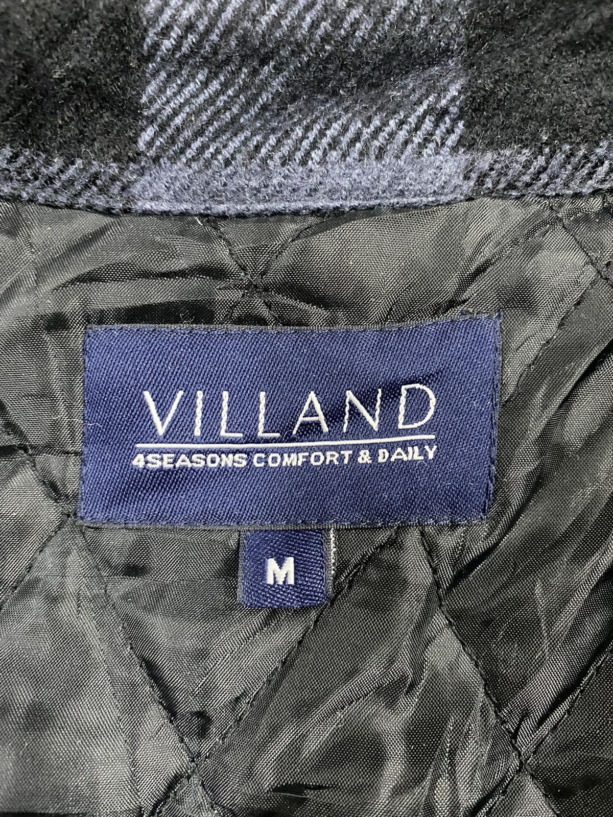 Flannel × Japanese Brand VILLAND WOOL ZIP FLANNEL JACKET Size US M / EU 48-50 / 2 - 5 Thumbnail