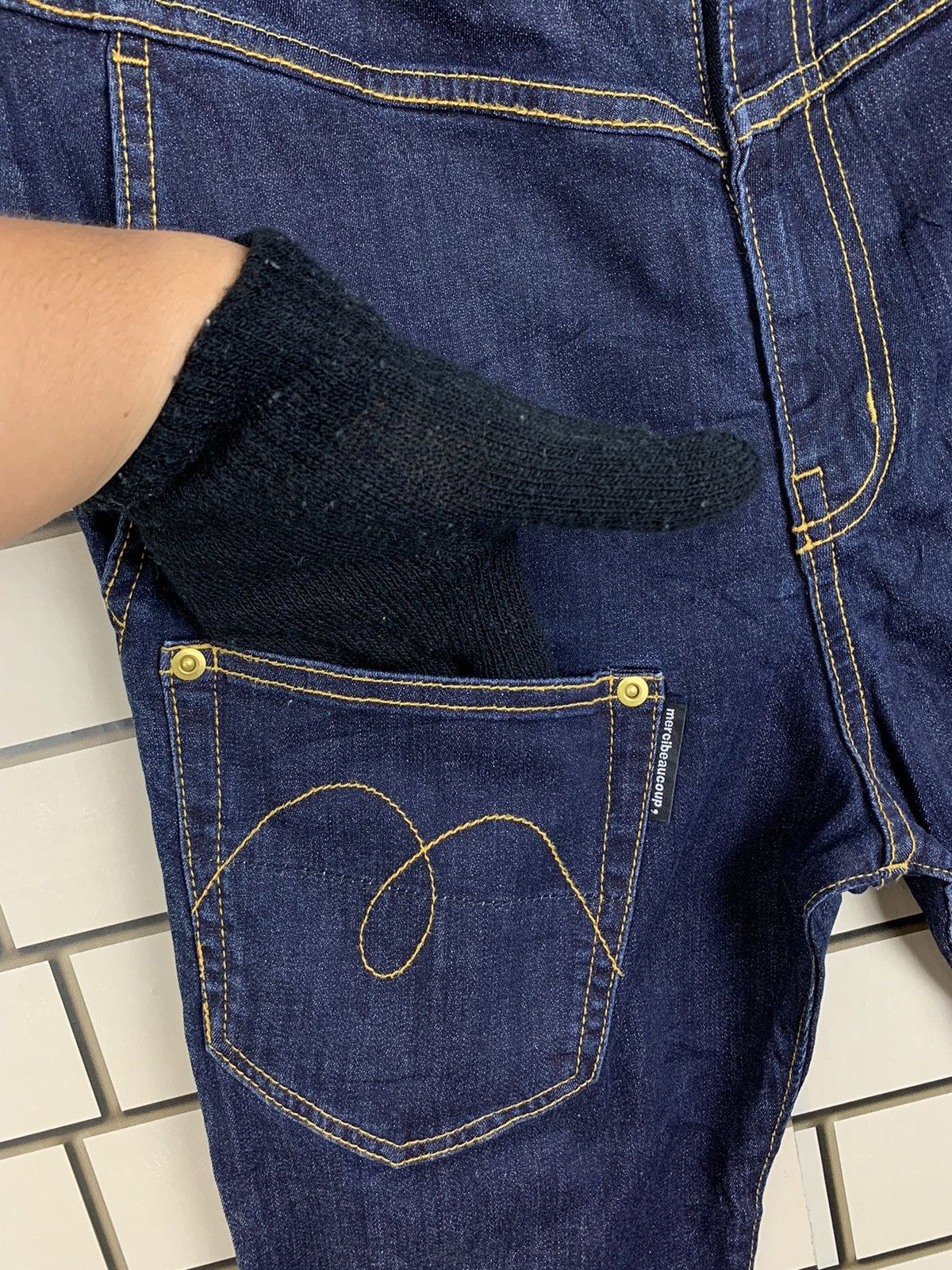Issey Miyake × Japanese Brand × mercibeaucoup Japanese Brand Mercibeaucoup By Issey Miyake Denim Size US 29 - 7 Thumbnail