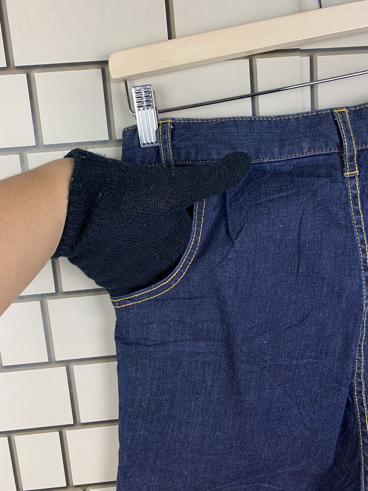Issey Miyake × Japanese Brand × mercibeaucoup Japanese Brand Mercibeaucoup By Issey Miyake Denim Size US 29 - 10 Thumbnail