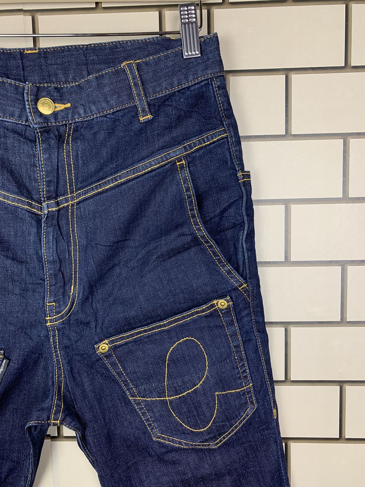 Issey Miyake × Japanese Brand × mercibeaucoup Japanese Brand Mercibeaucoup By Issey Miyake Denim Size US 29 - 5 Thumbnail