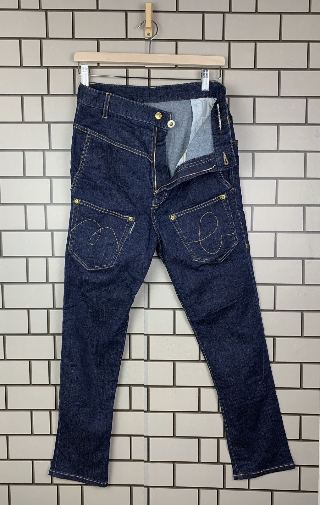 Issey Miyake × Japanese Brand × mercibeaucoup Japanese Brand Mercibeaucoup By Issey Miyake Denim Size US 29 - 15 Thumbnail