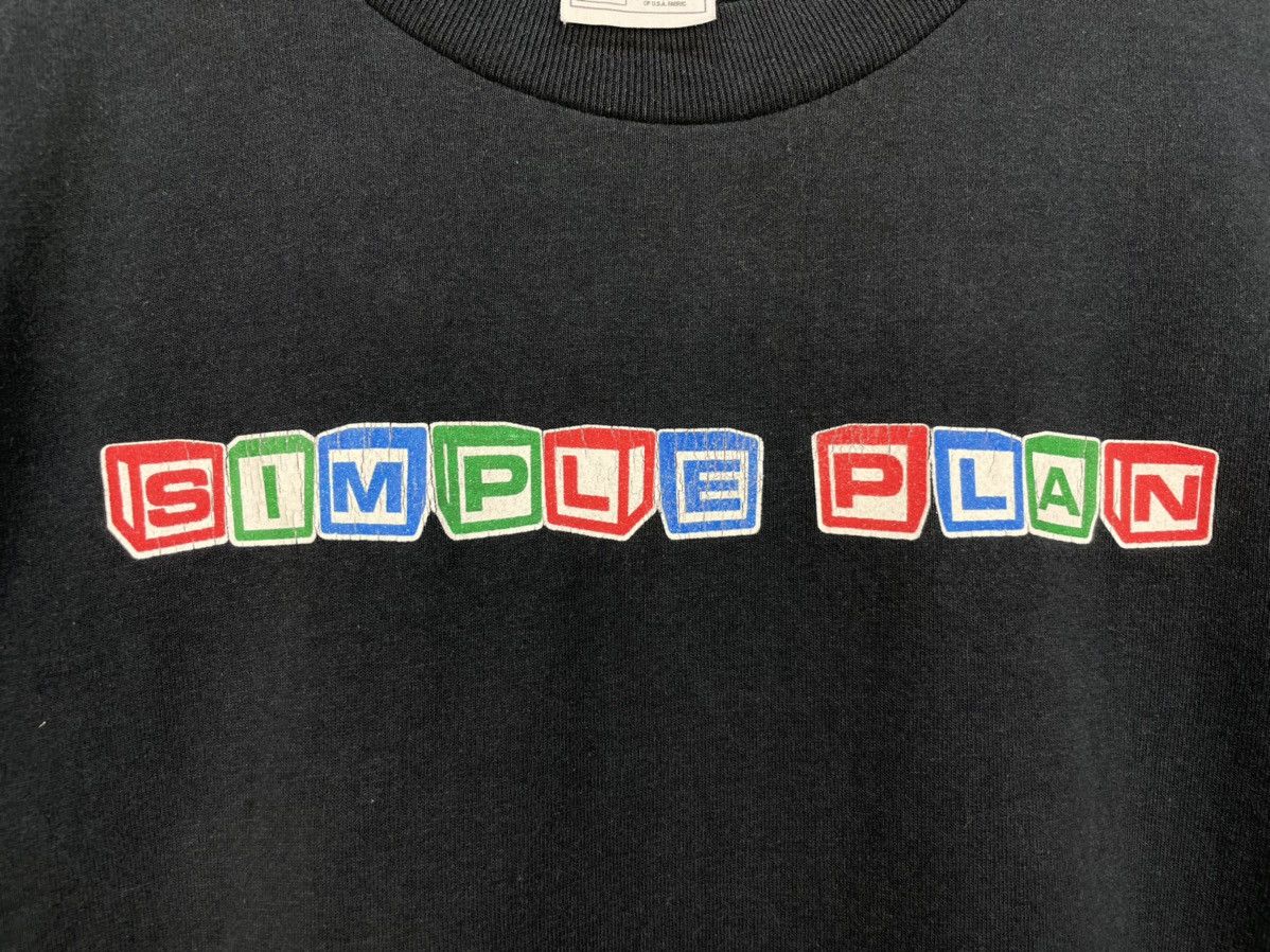 Band Tees Vintage Y2K Simple Plan (I’m Just a Kid) promo t shirt Size US M / EU 48-50 / 2 - 4 Thumbnail