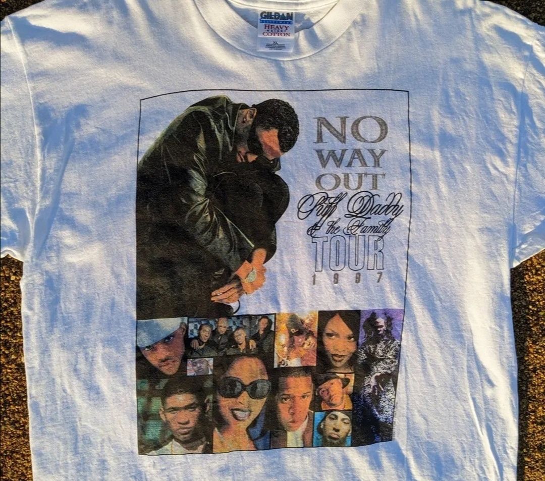 Rap Tees × Vintage vintage 1997 puff daddy no way out tour t shirt Size US XL / EU 56 / 4 - 2 Thumbnail