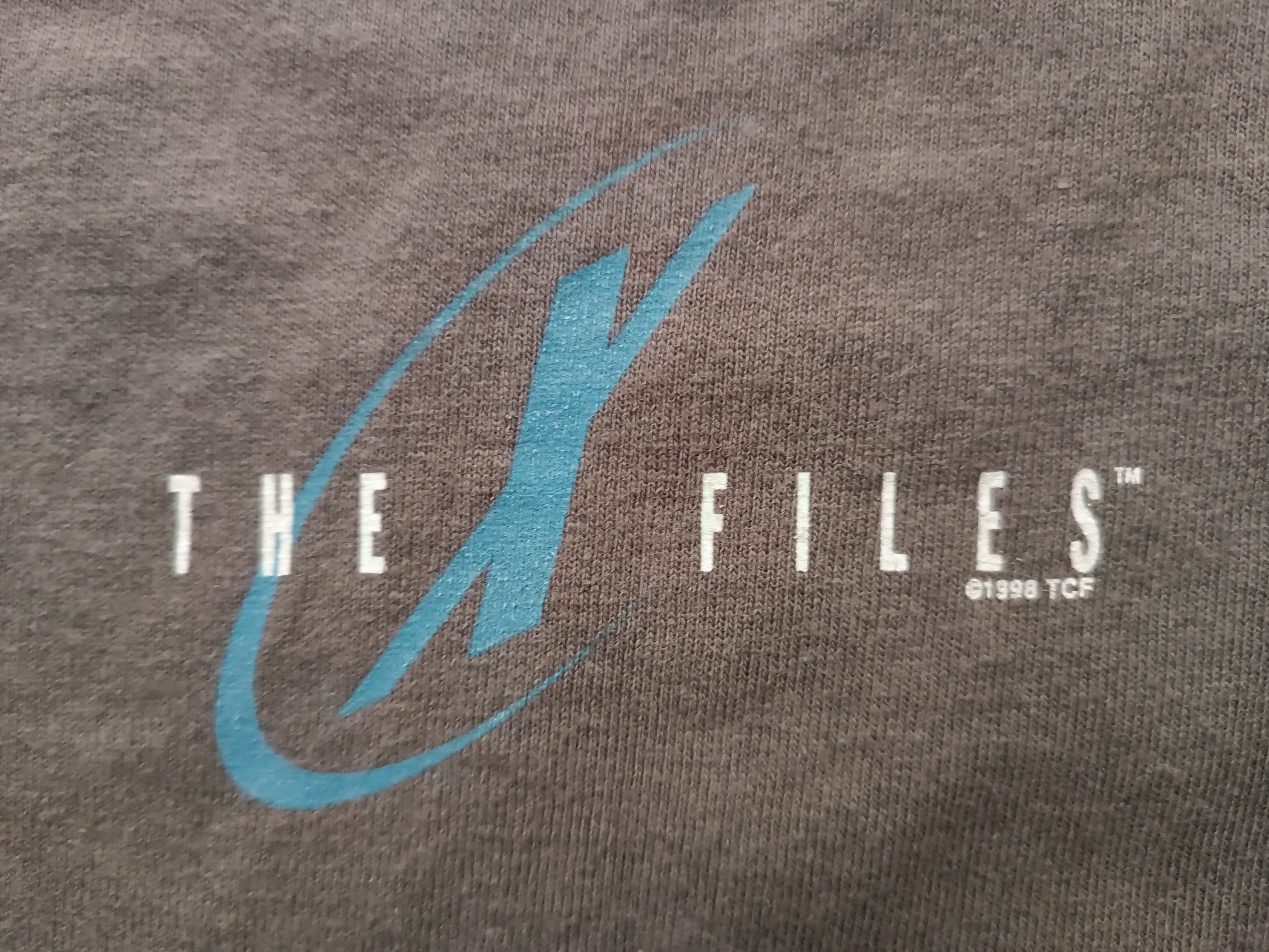 Vintage Vintage X-File 1998 T Shirt Size US M / EU 48-50 / 2 - 8 Thumbnail