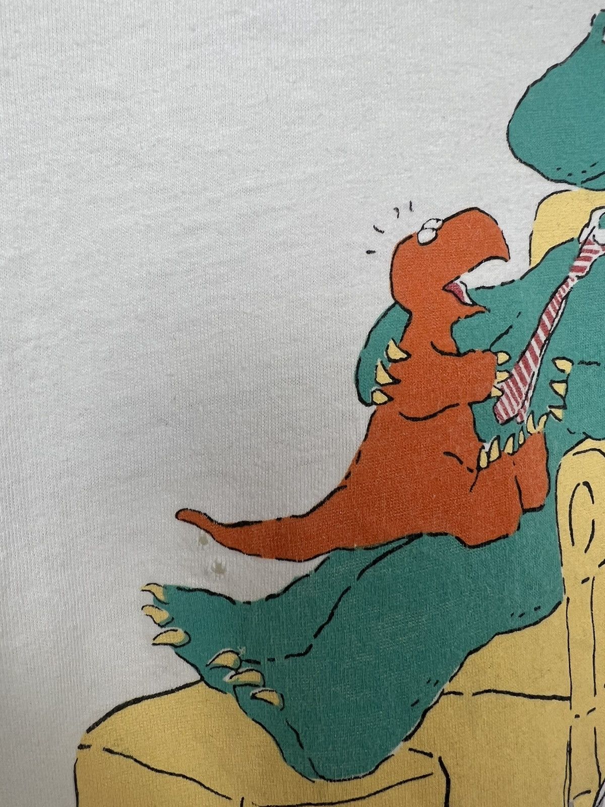 Cartoon Network × Vintage Vintage 1987 Dadasaurus Cartoon T-shirt Size US M / EU 48-50 / 2 - 5 Thumbnail