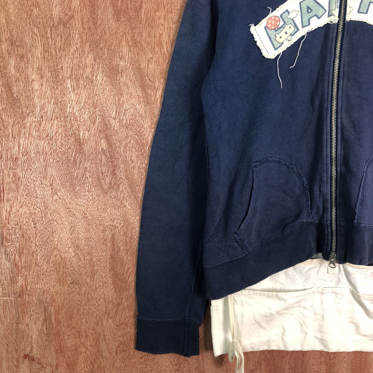 Japanese Brand DL Happy Limit Baloon Dark Blue Hoodies #6016 Size M / US 6-8 / IT 42-44 - 7 Thumbnail