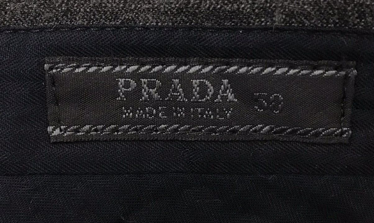 Prada PRADA MADE IN ITALY WOOL PANTS Size US 35 - 13 Thumbnail