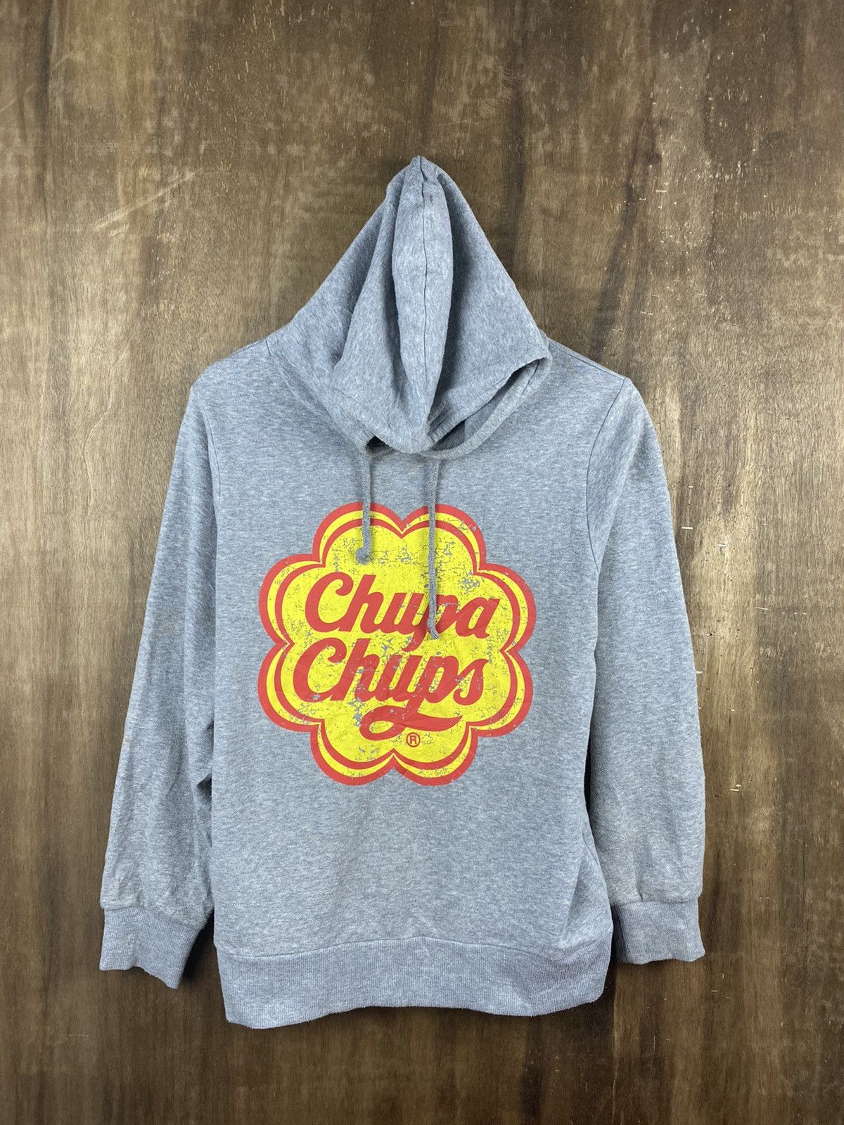 ハッピーチャッピー STACKED OE LOGO ZIP HOODIE HEATHER GRAY – BlackEyePatch