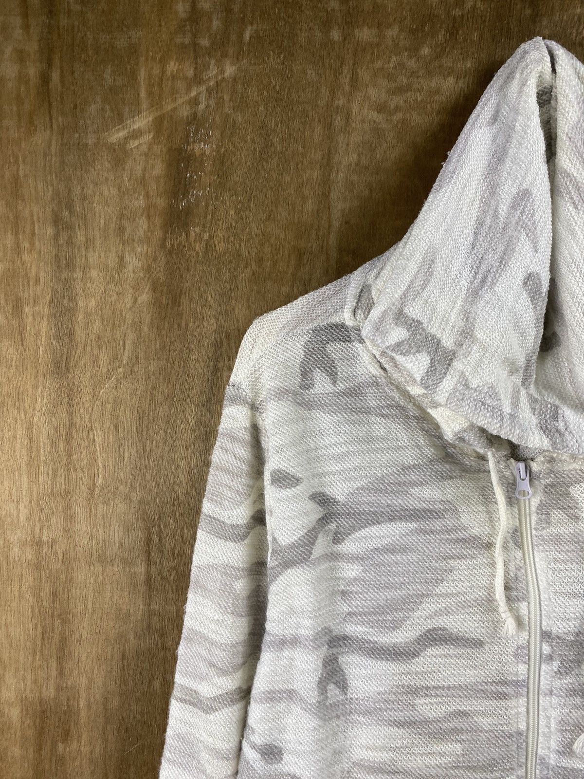 Japanese Brand Japan camo hoodie White Sweater #Z057 Size US L / EU 52-54 / 3 - 2 Thumbnail
