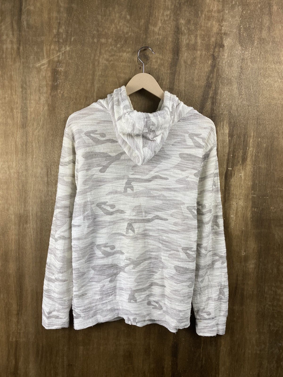 Japanese Brand Japan camo hoodie White Sweater #Z057 Size US L / EU 52-54 / 3 - 9 Thumbnail