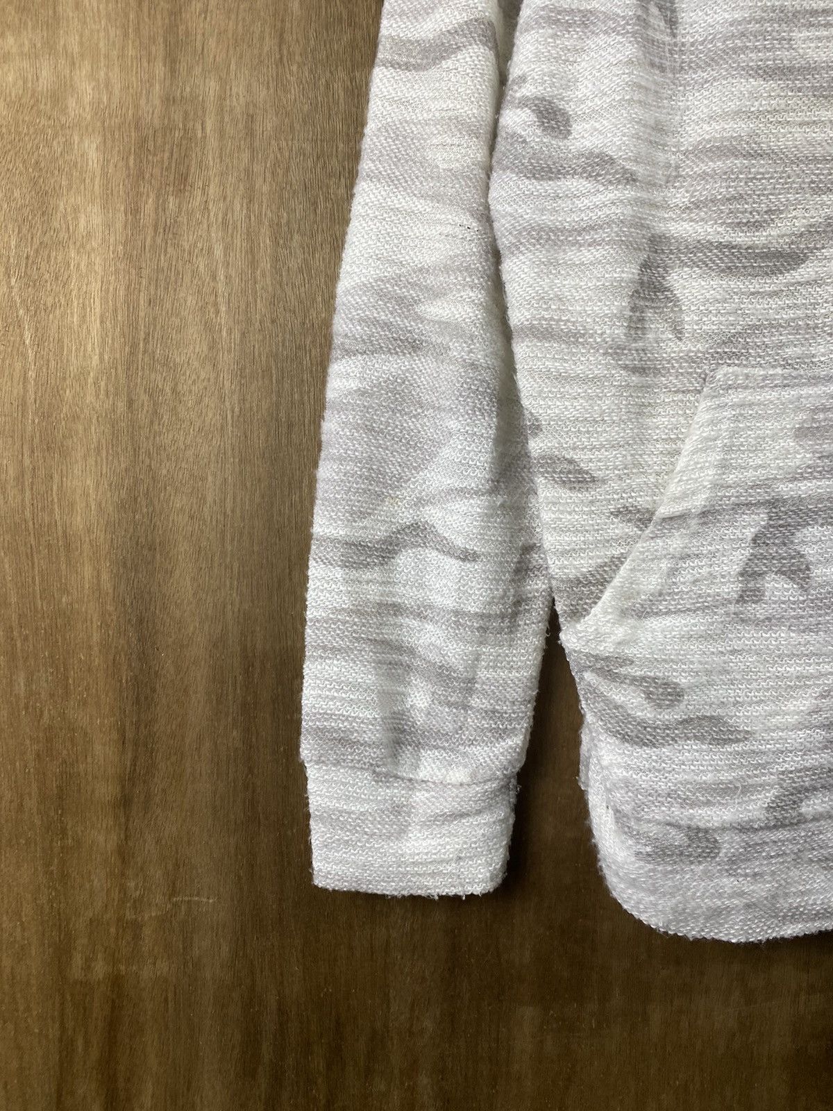 Japanese Brand Japan camo hoodie White Sweater #Z057 Size US L / EU 52-54 / 3 - 5 Thumbnail