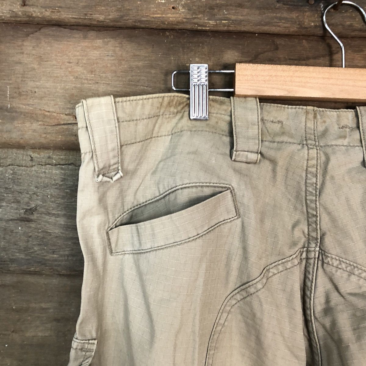 Alpha Industries Alpha Industries japan double knee Brown Cargo Pants #2370DL Size US 34 / EU 50 - 13 Thumbnail
