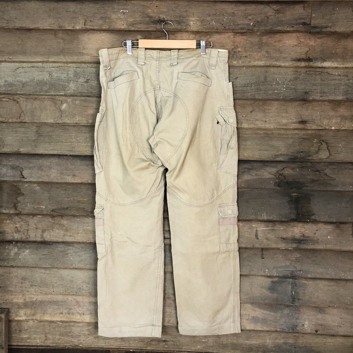 Alpha Industries Alpha Industries japan double knee Brown Cargo Pants #2370DL Size US 34 / EU 50 - 10 Thumbnail