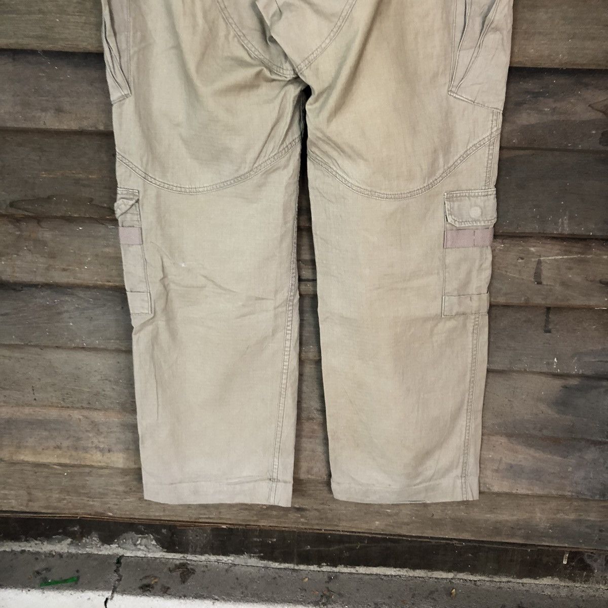 Alpha Industries Alpha Industries japan double knee Brown Cargo Pants #2370DL Size US 34 / EU 50 - 12 Thumbnail