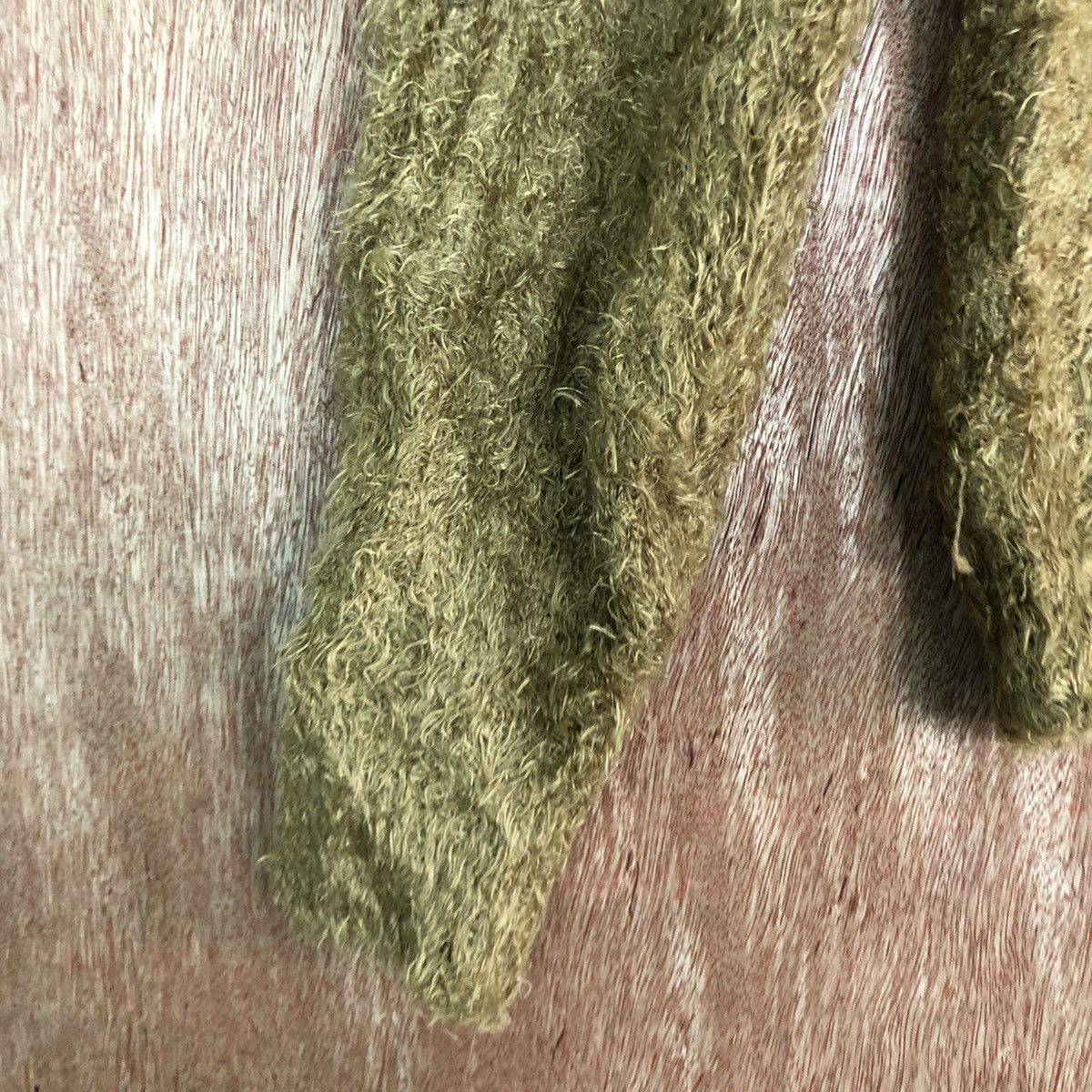 Homespun Knitwear × Japanese Brand Japan GU brown Mohair Shag Shaggy Knitwear #c308 Size XS / US 0-2 / IT 36-38 - 6 Thumbnail
