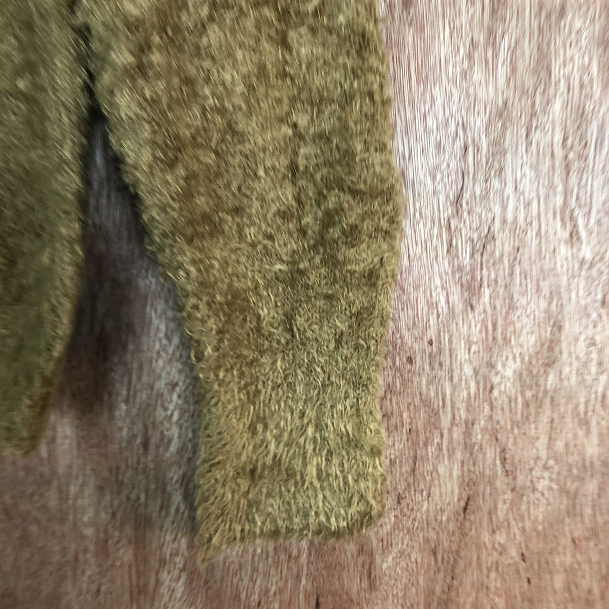Homespun Knitwear × Japanese Brand Japan GU brown Mohair Shag Shaggy Knitwear #c308 Size XS / US 0-2 / IT 36-38 - 4 Thumbnail