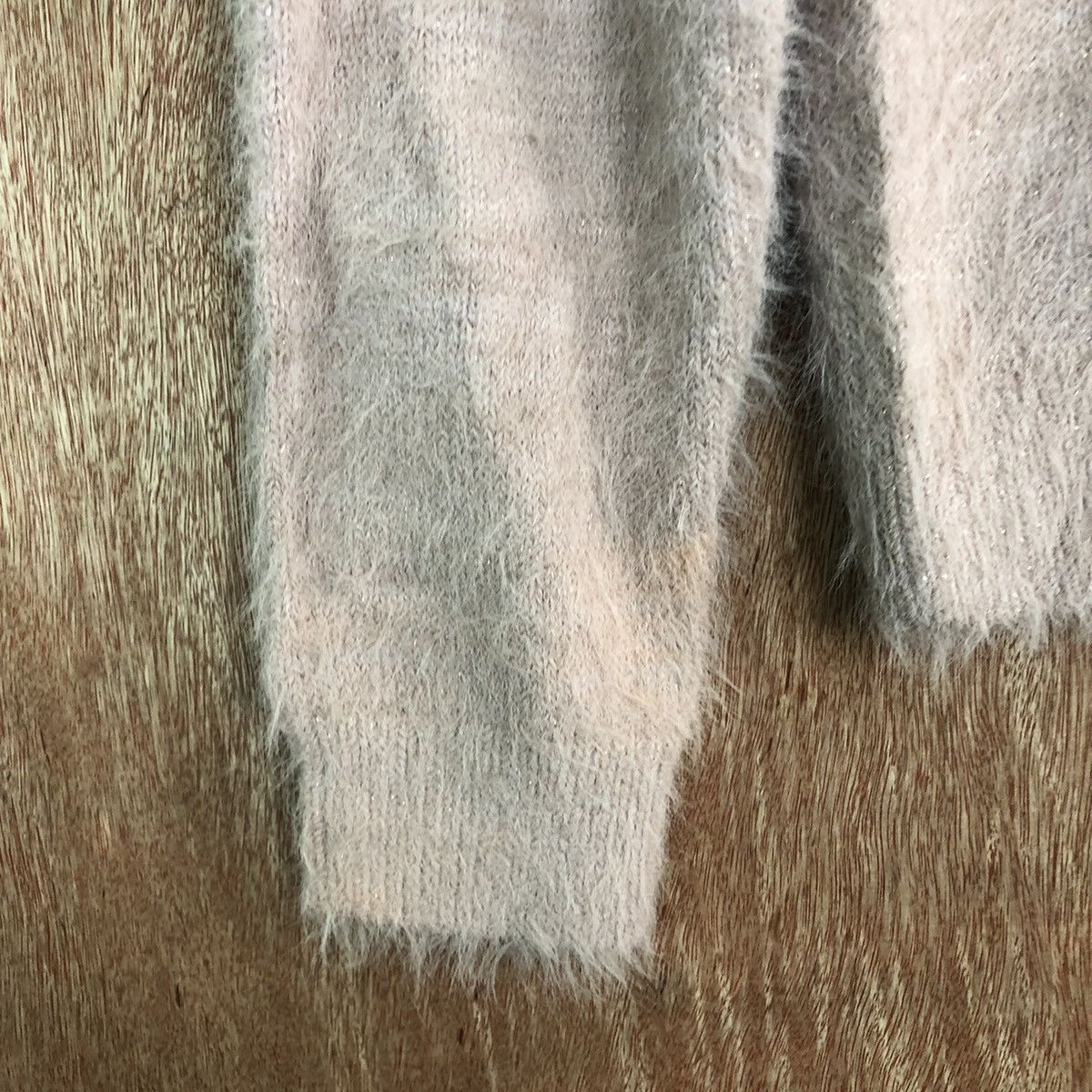 Beams Plus DLL Beams Heart Brown Faded Mohair Knitwear #c320 Size S / US 4 / IT 40 - 7 Thumbnail