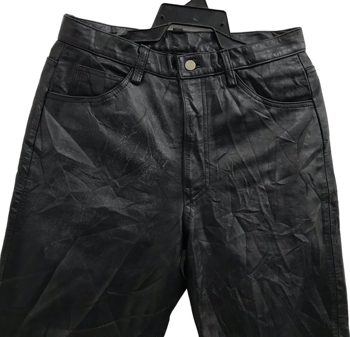 Japanese Brand × Leather RADMESS MEN’S BIGI LEATHER PANTS Size US 30 / EU 46 - 3 Thumbnail