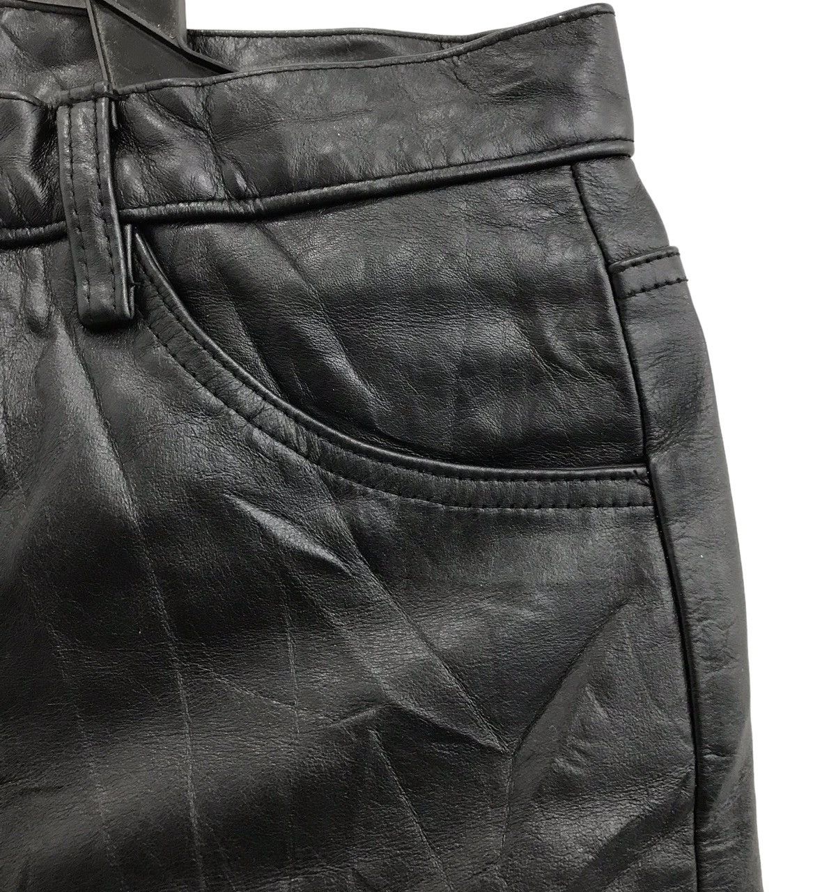 Japanese Brand × Leather RADMESS MEN’S BIGI LEATHER PANTS Size US 30 / EU 46 - 5 Thumbnail