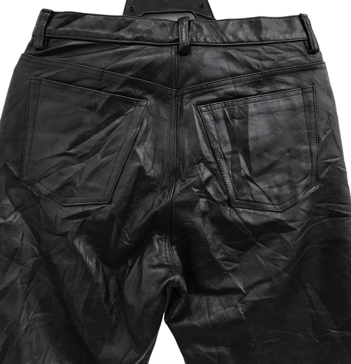 Japanese Brand × Leather RADMESS MEN’S BIGI LEATHER PANTS Size US 30 / EU 46 - 4 Thumbnail