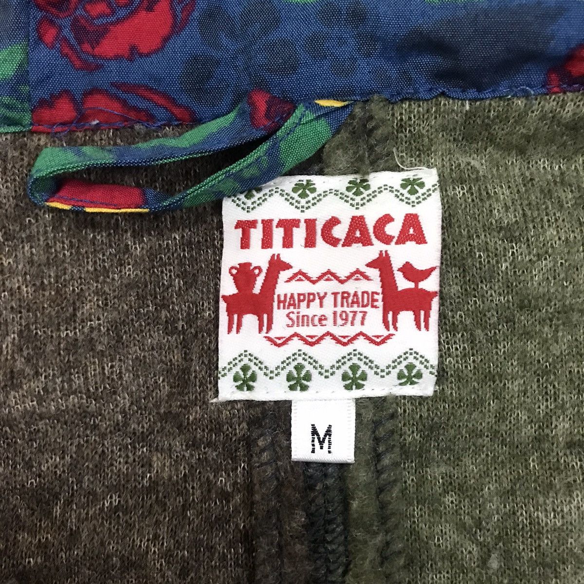 Japanese Brand × Vintage Vintage Japan Titicaca Colourful Deep Pile Sherpa Vest Size US M / EU 48-50 / 2 - 11 Thumbnail