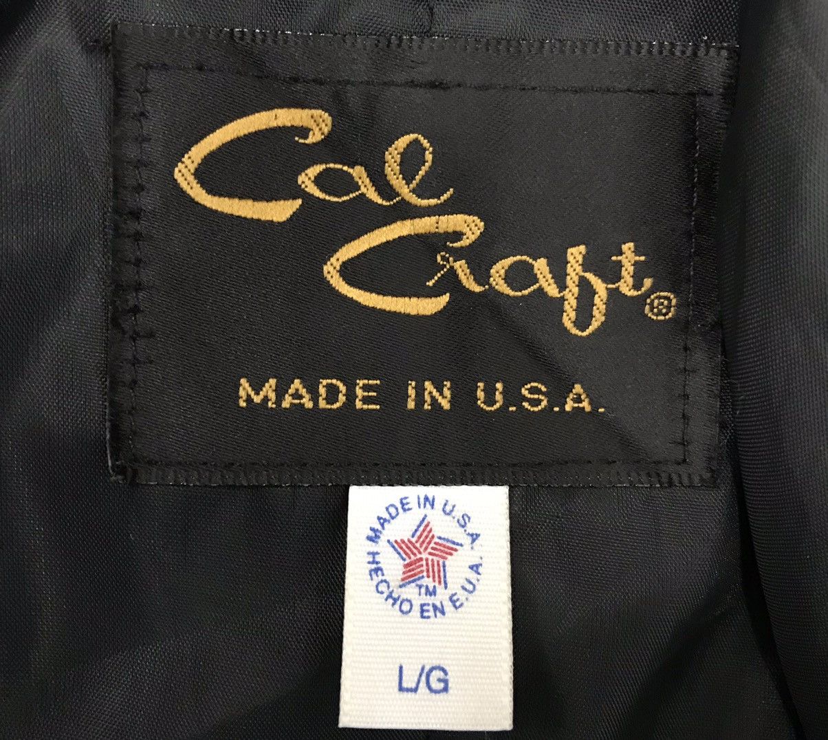 Other CAL CRABT MADE IN USA LONG JACKET COAT Size US L / EU 52-54 / 3 - 8 Thumbnail