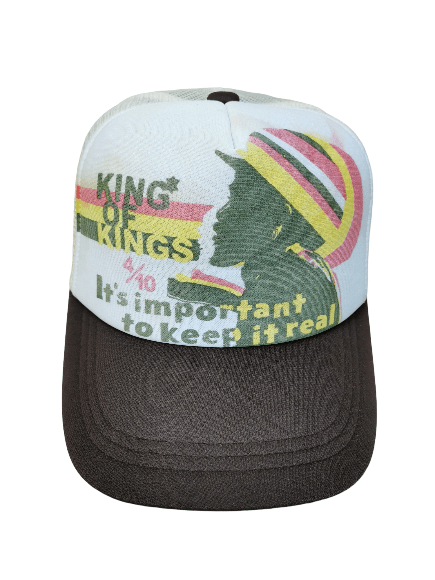 Beauty Beast × Designer DESIGNER REGGAE INSPIRED BOB MARLEY TRUCKER HAT CAP Size ONE SIZE - 1 Thumbnail