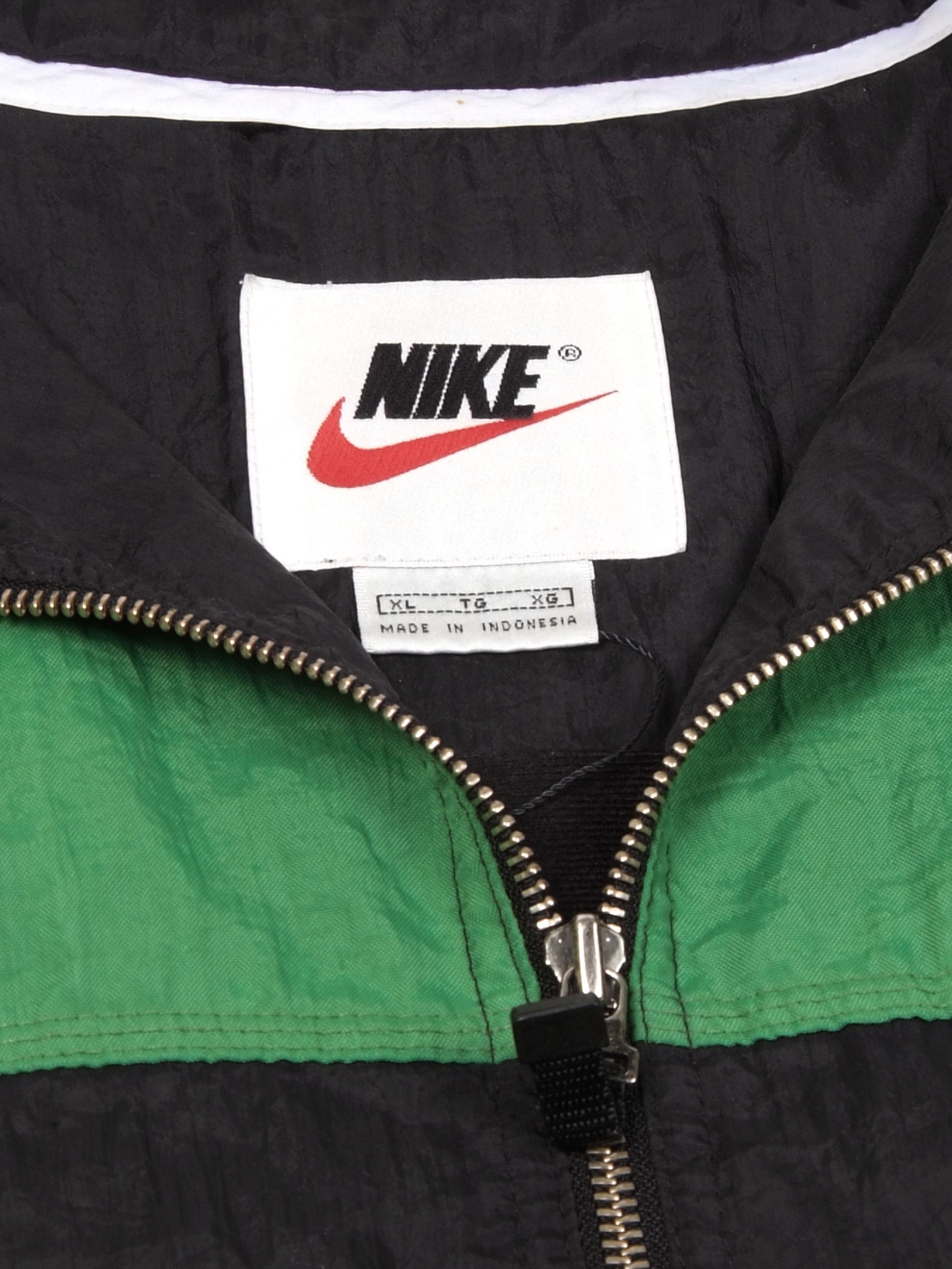 Nike × Vintage rare Vintage 90's NIKE Track Top Jacket (XL) Size US XL / EU 56 / 4 - 4 Thumbnail